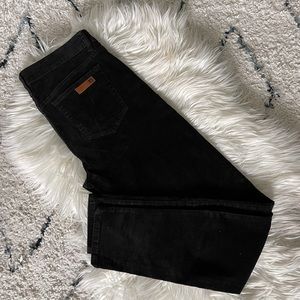 Joe’s Jeans Skinny Visionarie Black Corduroy pants